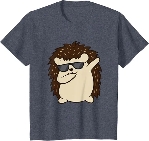 Miniatura 65 de Dabbing Hedgehog Funny Hedgehog Camiseta S