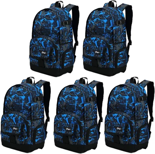 Miniatura 35 de Mochila escolar estilo Rickyh, mochila de viaje para hombres y mujeres, mochila ligera con compartimento para portátil, Tamaño único