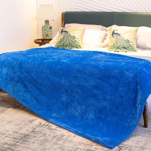 Miniatura 29 de Manta Suave Mantas Ligeras de Forro Polar Manta de Sofá Grande para Cama Queen Manta de teñido anudado