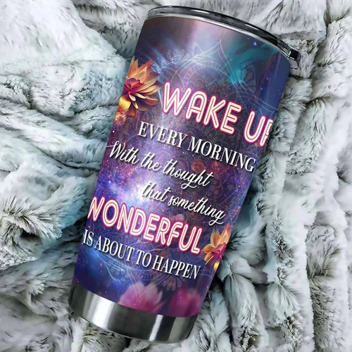 Miniatura 5 de Vaso de café personalizado de Buda, con cita inspiradora, con tapa, taza de viaje con nombre personalizado, mandala, flor, yoga, meditación, regalos