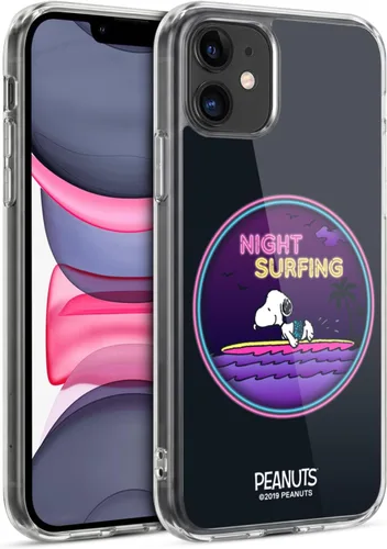 Miniatura 11 de Head Case Designs Peanuts Tropical Surf Snoopy Aloha Disco Gel Funda con licencia oficial [protección de grado militar] compatible con Apple iPhone