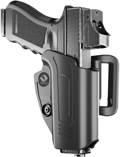 Miniatura 4 de Orpaz Funda IWI Masada de la serie C compatible con IWI Masada 0.354 in OWB Holster – Unisex – Asegurará tu pistola con un aspecto táctico