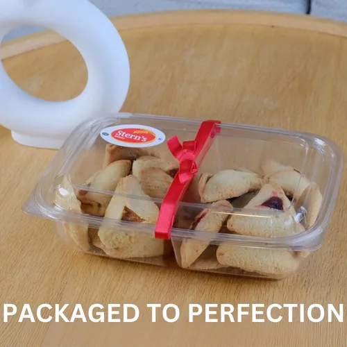 Miniatura 3 de Galletas de mantequilla rellenas de mermelada de albaricoque y rasperry Galletas de frutas, regalos de galletas gourmet Kosher, sin lácteos, sin