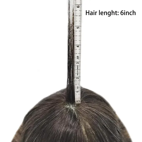 Miniatura 51 de Sistema de repuesto de cabello humano europeo con encaje frontal suizo para hombre, tupé para hombre, pieza de cabello, nudo blanqueado, línea #17