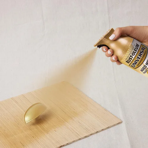 Miniatura 6 de Rust-Oleum 342918 Pintura en aerosol metálica envejecida universal para todas las superficies, 11 onzas, oro vintage Dorado (vintage gold)