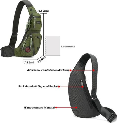 Miniatura 6 de Nicgid Sling Bag - Mochila bandolera para hombre), Kyd2620002