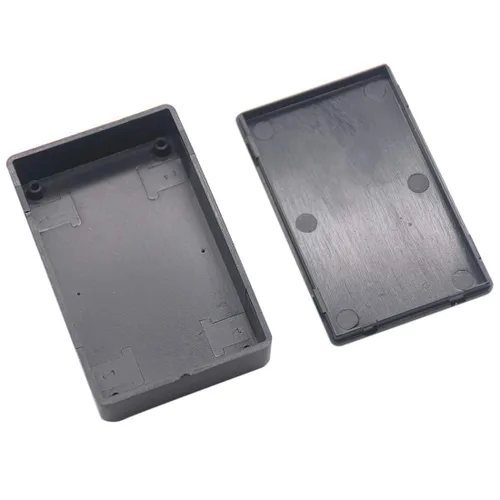 Miniatura 5 de Zulkit 5 cajas de proyectos de plástico ABS para proyectos eléctricos, caja de conexiones de energía, color negro, 3.15 x 1.97 x 0.83 pulgadas 5 PZAS