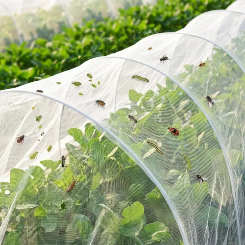 Miniatura 5 de Zonon Malla Mosquitera para Jardín, Red de Malla para Insectos del Jardín, Patio, Malla Protectora contra Moscas, Insectos, Bichos y Pájaros