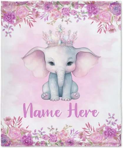 Miniatura 69 de Manta personalizada con nombre, suave, acogedora y ligera, con nombre para sofá o cama, regalo personalizado, unisex, tamaño XS, 40 x 30 pulgadas
