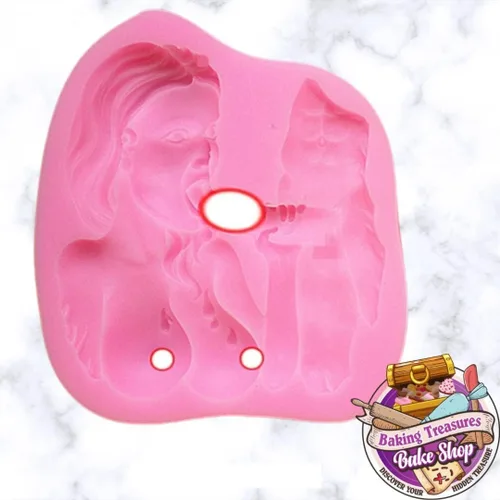 Miniatura 3 de BTBS - Moldes de silicona o moldes de plástico para adultos traviesos para el día de San Valentín, moldes sexuales eróticos (molde para adultos #1)