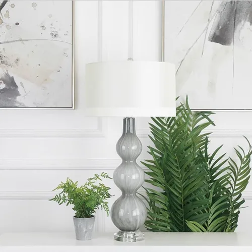 Miniatura 9 de Lamp for Desk Light Luxury Table Lamp Living Room Bedroom Bedside Table Lamp Simple Bedroom Creative Villa Retro Nordic Lamp Desk Lamps for Home