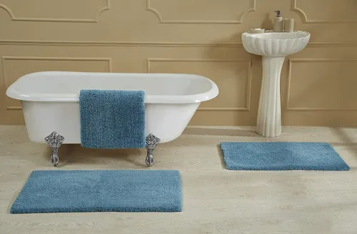 Miniatura 12 de Better Trends Micro Collection - Tapetes de baño, alfombra suave, alfombra de felpa absorbente, alfombra de baño 100% poliéster para suelo de baño