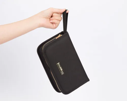 Miniatura 4 de ROWNYEON Estuche organizador de lápiz labial, soporte para lápiz labial, bolsa de maquillaje de viaje, estuche de cosméticos de gran capacidad
