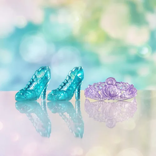 Miniatura 9 de Muñeca Disney Princess Royal Shimmer de Ariel, muñeca de moda con falda y accesorios, juguete para niños de 3 años en adelante