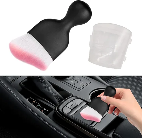 Miniatura 8 de HAOBO 2 cepillos de coche, cepillo de polvo para el interior del automóvil, cepillo de polvo para el interior del automóvil, accesorios