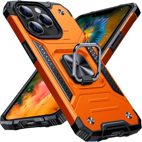 Miniatura 89 de Anqrp Funda resistente para iPhone 6/7/8/SE/SE2 con soporte de anillo mejorado y agarre, grado militar, a prueba de golpes, resistente y robusta