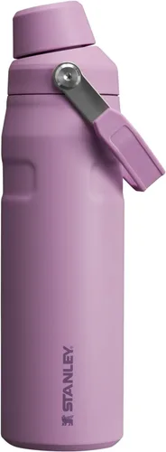 Miniatura 50 de Stanley IceFlow - Botella de agua de flujo rápido, tapa de boquilla en ángulo, ligera y a prueba de fugas para viajes y deportes, acero inoxidable