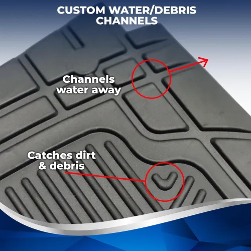 Miniatura 4 de Shield Family/Club Clean Golf Cart Floor Mat, New & Improved, Only Golf Car Mat to Meet 6 ASTM Standard for DS, TXT, RXV, Precedent, Yamaha & Icon