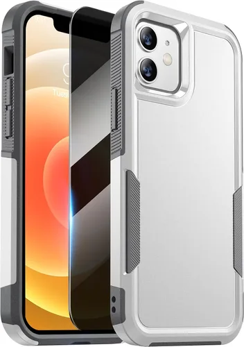 Miniatura 36 de Diaclara Funda diseñada para iPhone 12 Pro Max, [con protector de pantalla de privacidad] [antiespía] [protección contra caídas de grado militar]