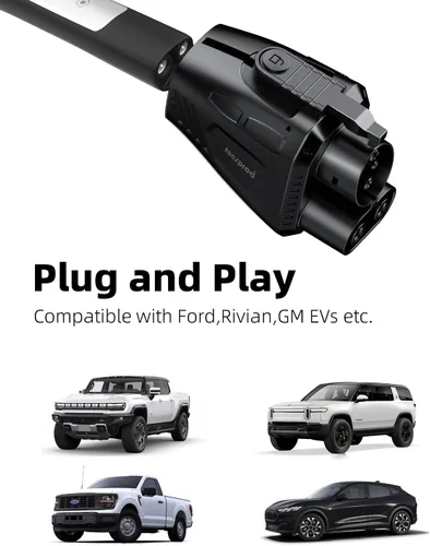 Miniatura 7 de Mejorado para Tesla Supercargador a Adaptador de Cargador CCS1, Carga Rápida Máx 500A 1000V Adaptador NACS a CCS, CCS1 Carga de Vehículo Eléctrico