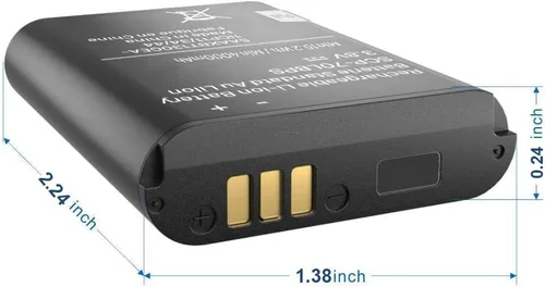 Miniatura 5 de LCLEBM Batería SCP-70LBPS mejorada de 4000 mAh, nueva versión, batería de repuesto para Kyocera Cadence 4G LTE S2720 Verizon Flip Phone SCP70LBPS