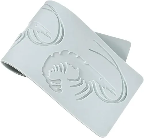 Miniatura 7 de Molde de silicona con forma de langosta y encaje para chocolate y dulces, molde 3D hueco con forma de espina de pescado para dulces, decoraciones