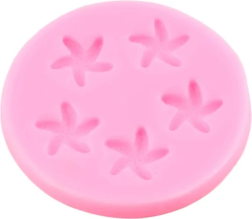 Miniatura 8 de Molde de silicona para fondant de temática marina, molde de silicona para estrellas de mar, mini moldes para hornear para decoración de tartas