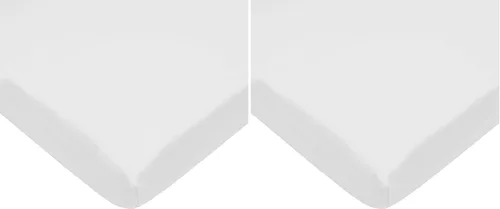 Miniatura 9 de TL Care Sábana bajera ajustable para cuna de 24 x 38 pulgadas, suave, transpirable, neutro, 100% algodón, sábana portátil, alfabeto, para niños