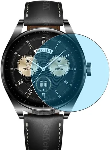 Paquete de 3 protectores de pantalla anti luz azul, compatible con HUAWEI WATCH BUDS TPU Film Guard (no protectores de vidrio templado)
