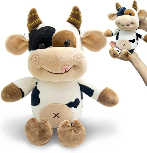 Miniatura 8 de Peluche de Oso Blanco de 10 pulgadas Juguetes de Animales de Peluche con Rosa, Peluches de Oso Polar Kawaii, Juguetes de Peluche de Animales Suaves