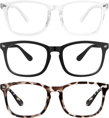 Miniatura 13 de Lentes de luz azul para mujeres y hombres, con bloqueo de luz azul, protección para computadora, juegos, televisión, teléfono, lectura
