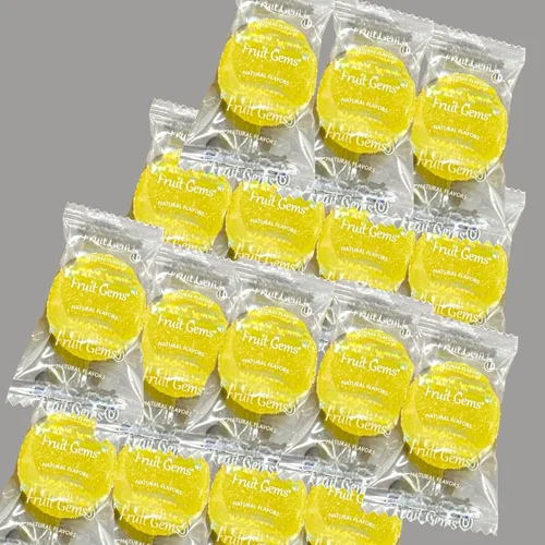 Miniatura 4 de Gemas de fruta envueltas individualmente, dulce suave sabor toronja únicamente - 1 libra, (16 oz)