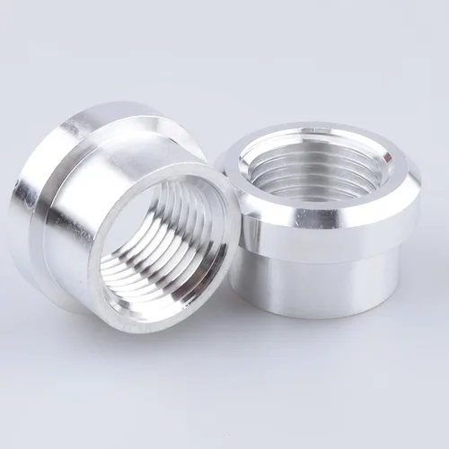 Miniatura 4 de AC PERFORMANC 1/2 NPT soldadura femenina en Bung aluminio montaje 2PCS Montaje soldable del tanque de combustible