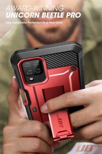 Miniatura 7 de SUPCASE Unicorn Beetle Pro Series - Funda para Samsung Galaxy A12 (versión 2020), funda resistente de cuerpo completo con protector de pantalla