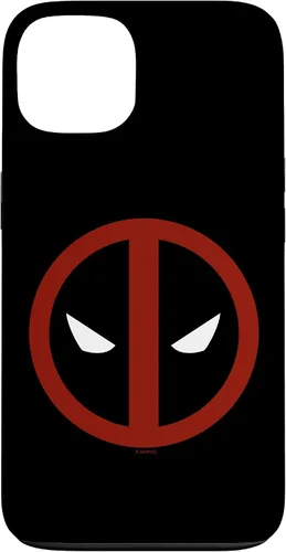 Funda con logotipo minimalista de Deadpool para iPhone 13 Marvel