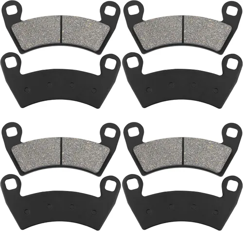 Miniatura 6 de AHL Pastillas de freno delanteras y traseras para POLARIS 700 Ranger Crew EFI 4x4 2009/800 Ranger 6x6 2010-2015 / RZR-4 XP900 RZR XP4 900