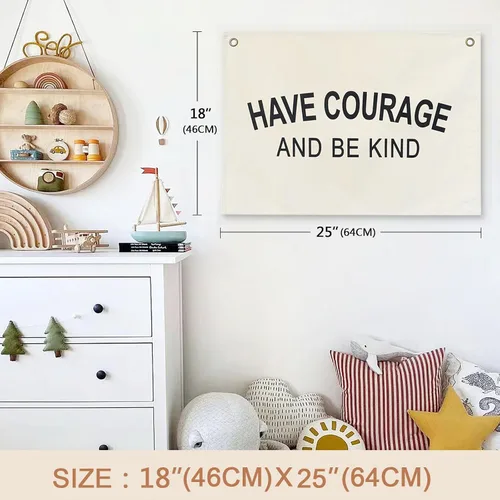 Miniatura 4 de 2 piezas de bandera de lona para colgar, bandera de bandera para decoración de pared de guardería y sala de juegos para niños, decoración de Mapa