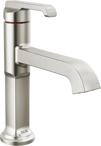 Miniatura 10 de Delta Grifo Tetra Gold - Grifo de baño de un solo agujero, grifo de baño de una sola manija, grifo de lavabo de baño, tecnología de sello