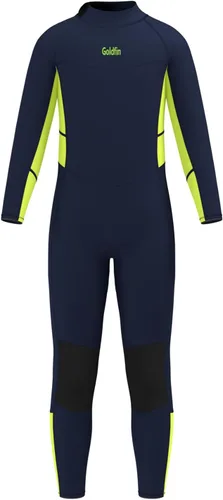 Miniatura 6 de Goldfin Traje de neopreno para niños y niñas, 0.118 in de neopreno con cremallera trasera que mantiene el calor para agua fría, natación, buceo