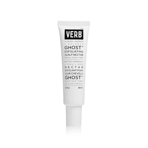 VERB Ghost Exfoliating Scalp Nectar, 2 onzas líquidas, suero ligero, elimina la acumulación de producto, vegano, sin parabenos ni sulfatos nocivos