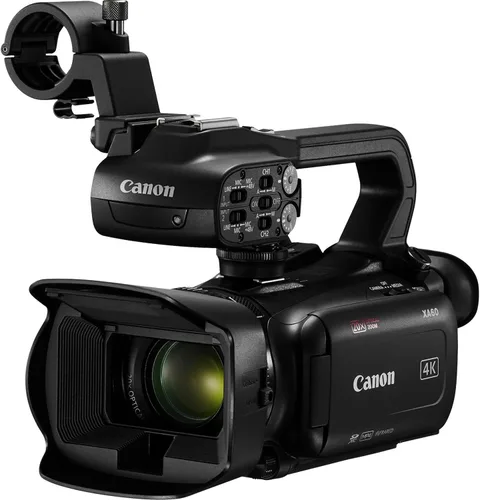 Miniatura 2 de Canon Videocámara profesional XA60 4K UHD con zoom óptico de 20x, transmisión en vivo UVC, ranuras SD duales, estabilización óptica, LCD de 3.5