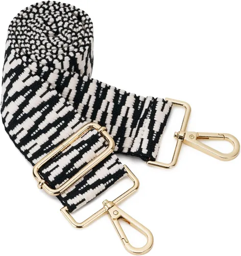 Miniatura 138 de ZOOEASS - Correa de repuesto para cartera, para colgar en el hombro o para cruzar, ancha y ajustable, de lona