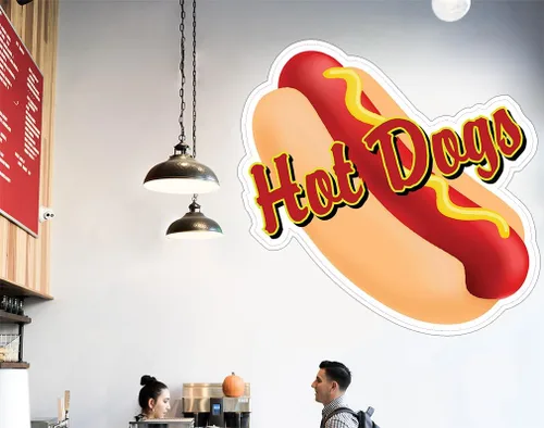 Miniatura 5 de Hotdogs Concession Restaurante Food Truck Adhesivo de vinilo troquelado de 10 pulgadas Varios