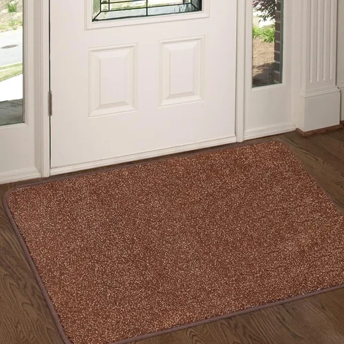 Miniatura 7 de LINLA - Tapete para interiores que absorbe el barro, lavable a máquina, respaldo de goma antideslizante, ideal para puerta de entrada para limpiarse