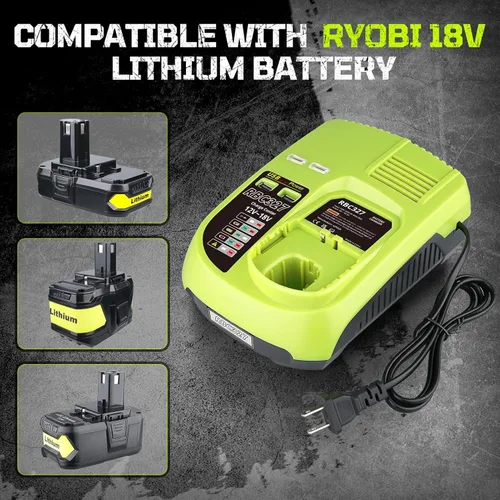 Miniatura 5 de Masione Paquete de 2 baterías P108 de 7.0 Ah compatibles con Ryobi 18 V batería de repuesto para baterías Ryobi 18V litio P108 P102 P103 P104 P105