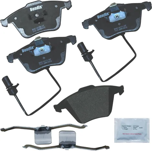 Miniatura 455 de Pastillas de freno delanteras cerámicas Bendix Priority1 CFC2302 para Hyundai Elantra 2021, Sonata 2022-2020, Kia K5 2023-2021