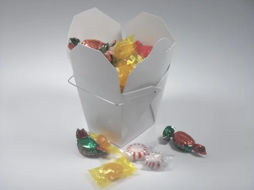 Miniatura 4 de Cajas para llevar comida china: 16 onzas - Blanco., Contemporáneo, Blanco