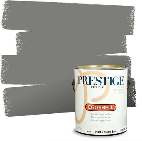 Miniatura 49 de PRESTIGE Paints - Pintura interior e imprimación en uno, 1 galón, cáscara de huevo, pimienta envejecida