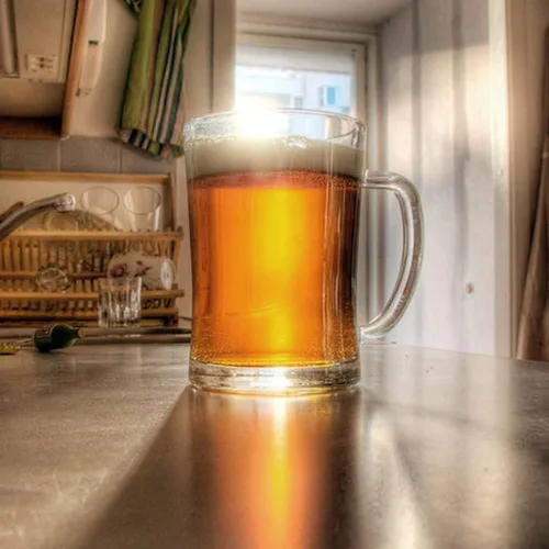Miniatura 7 de Paquete de 2 vasos de cerveza grandes pesados con asa, jarras de cerveza de vidrio de 22 onzas, juego de vasos de cerveza tradicionales