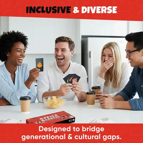 Miniatura 5 de Juego de cartas de Team Building con 150 rompehielos y preguntas divertidas Divertido juego de oficina 3 en 1 e iniciador de conversación